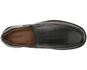 Agent Bike Toe Slip On Dockers Loafers, leather