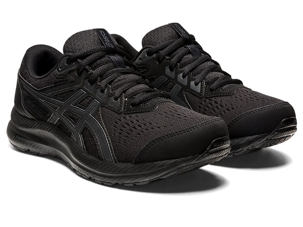 Asics Gel-Contend 8 - Womens - Black/Carrier Grey