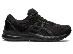 Asics Gel-Contend 8 - Womens - Black/Carrier Grey