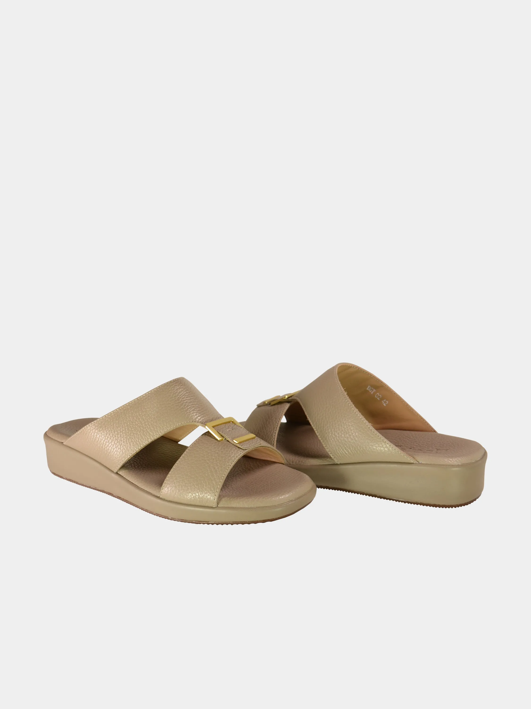 Barjeel Uno BGT-02 Grain Top Buckle Arabic Sandals