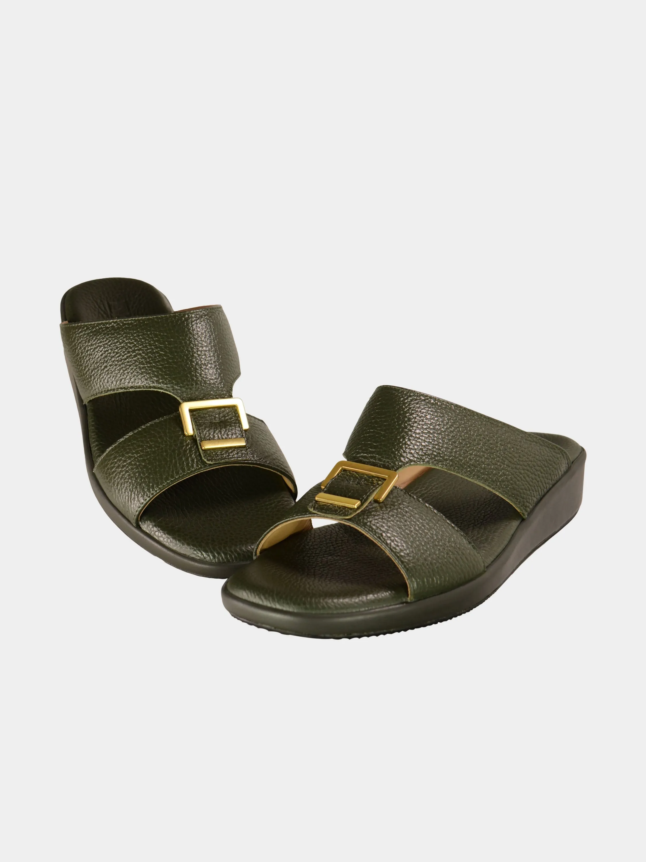 Barjeel Uno BGT-02 Grain Top Buckle Arabic Sandals