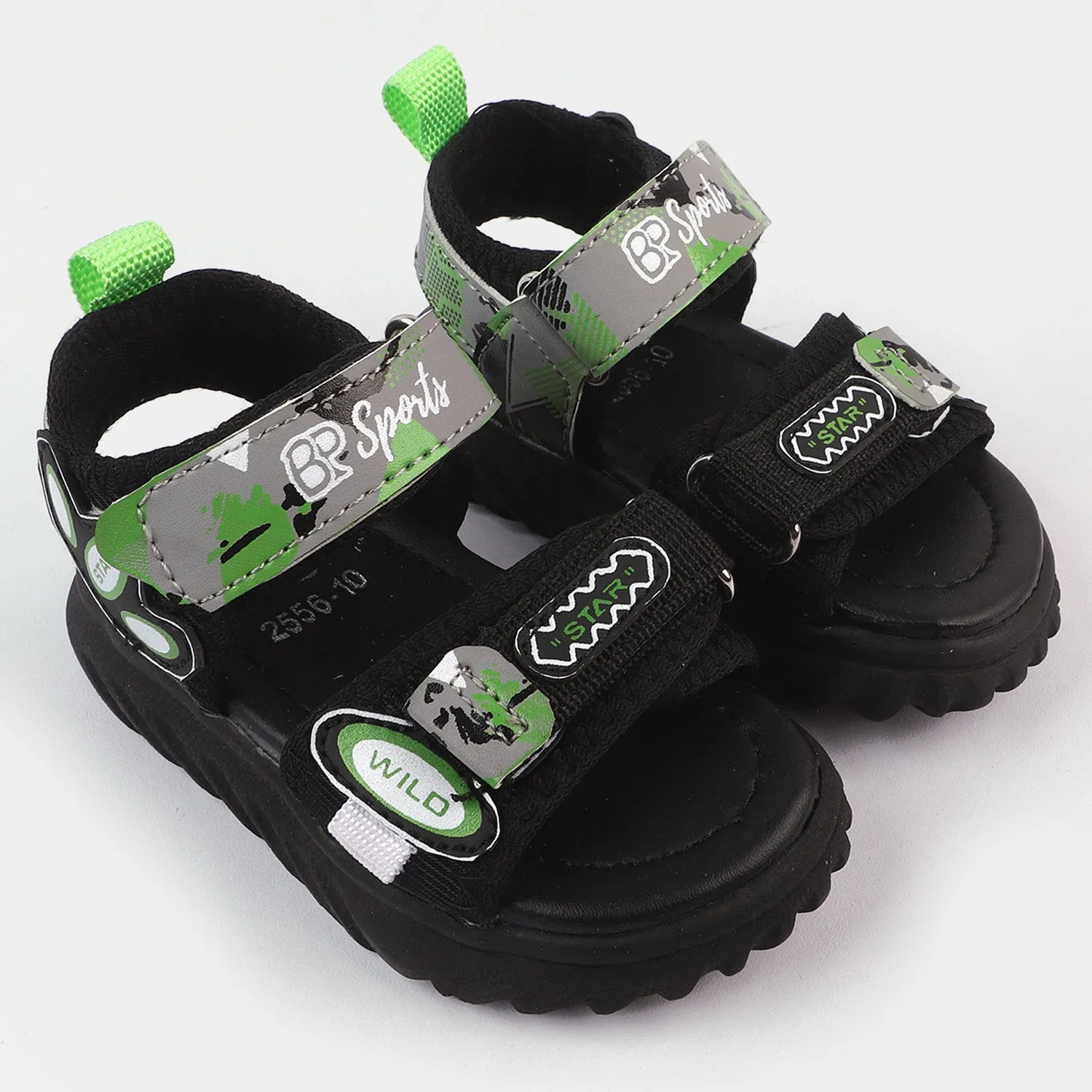 Boys Sandal 2556-10A-BLACK