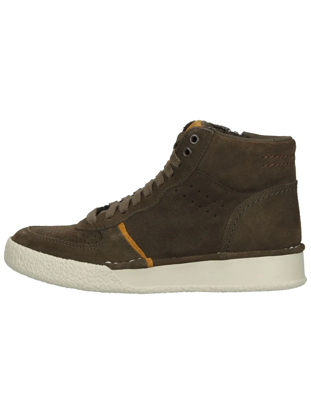 Clarks high top sneakers, olive