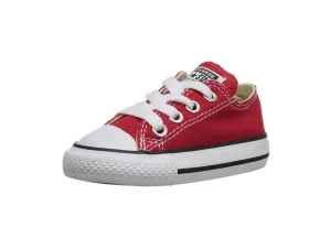 Converse All Star Red Low Top Toddler Shoes