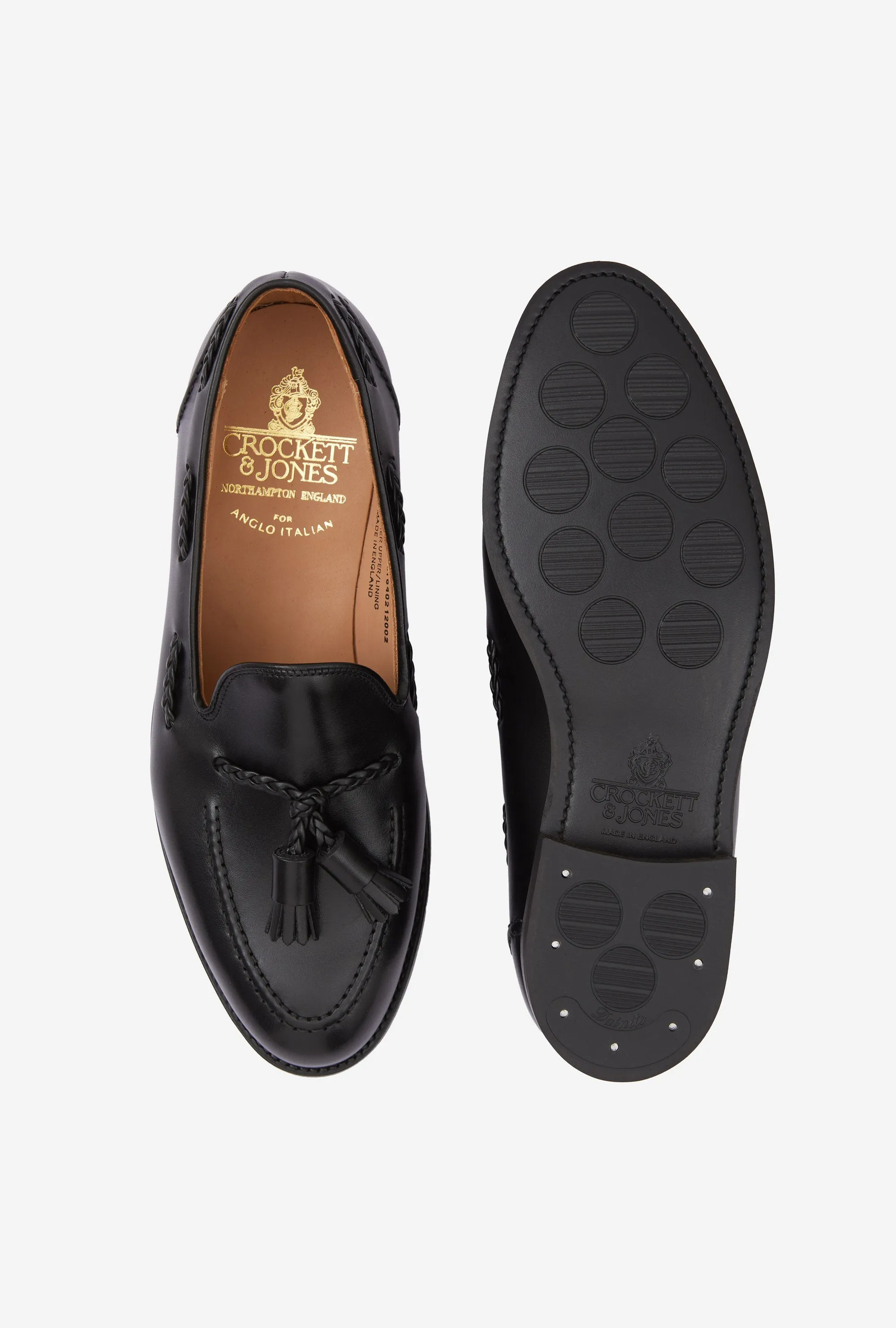 Crockett & Jones Studridge Loafer Black Calf City Sole