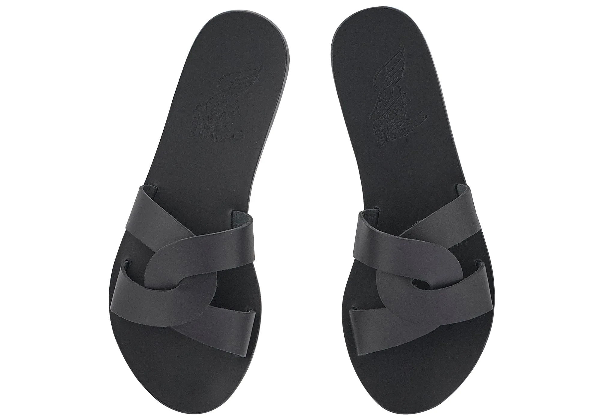 Desmos Leather Slide Sandals