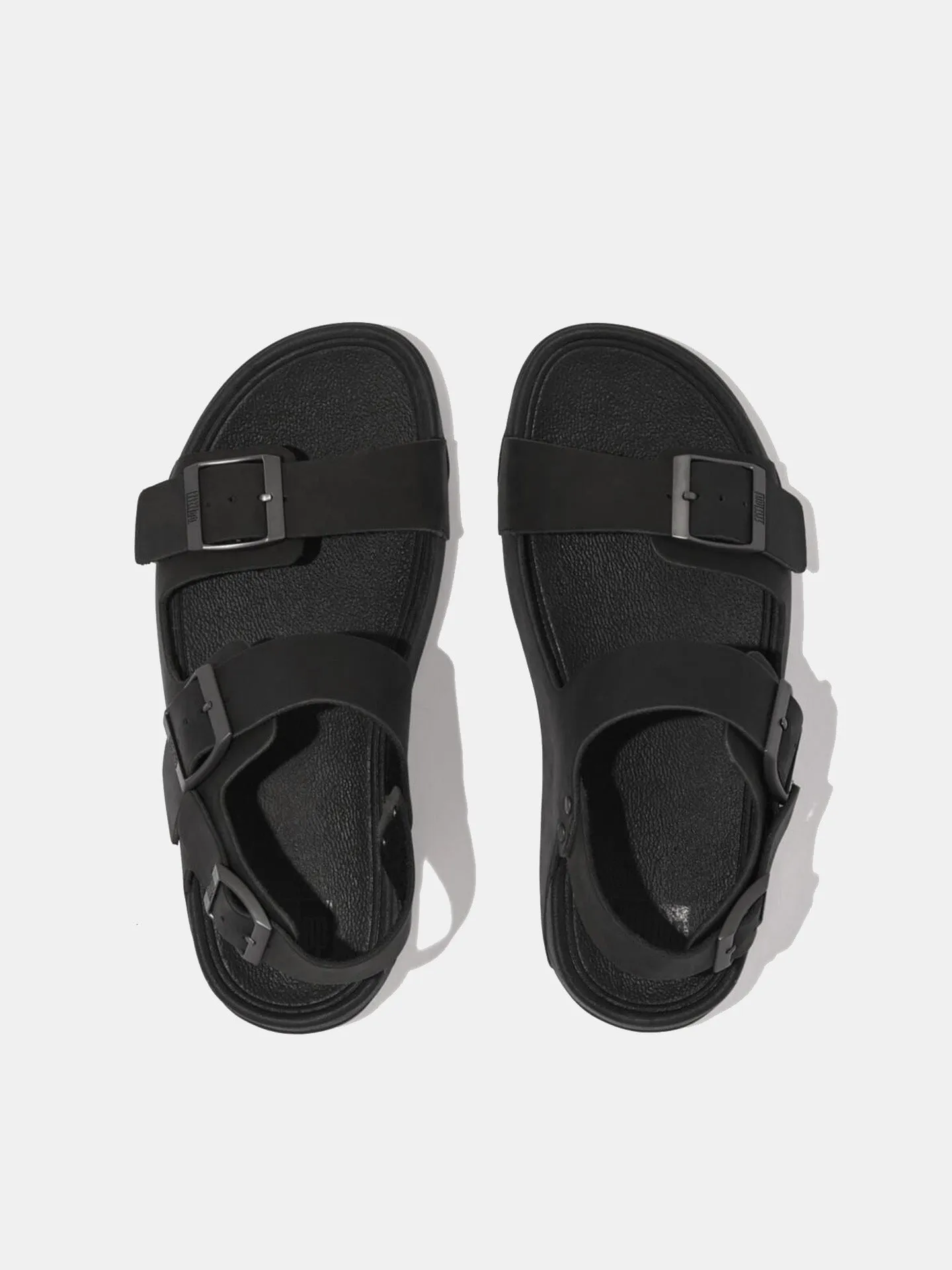 Fitflop Men's Gogh Moc Buckle Nubuck Sandals