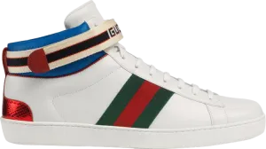 Gucci Stripe Ace High Top sneakers, white