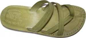 Holy Land Market Unisex Biblical Sandals (Jesus - Yashua) Shepherd's Field - Colored