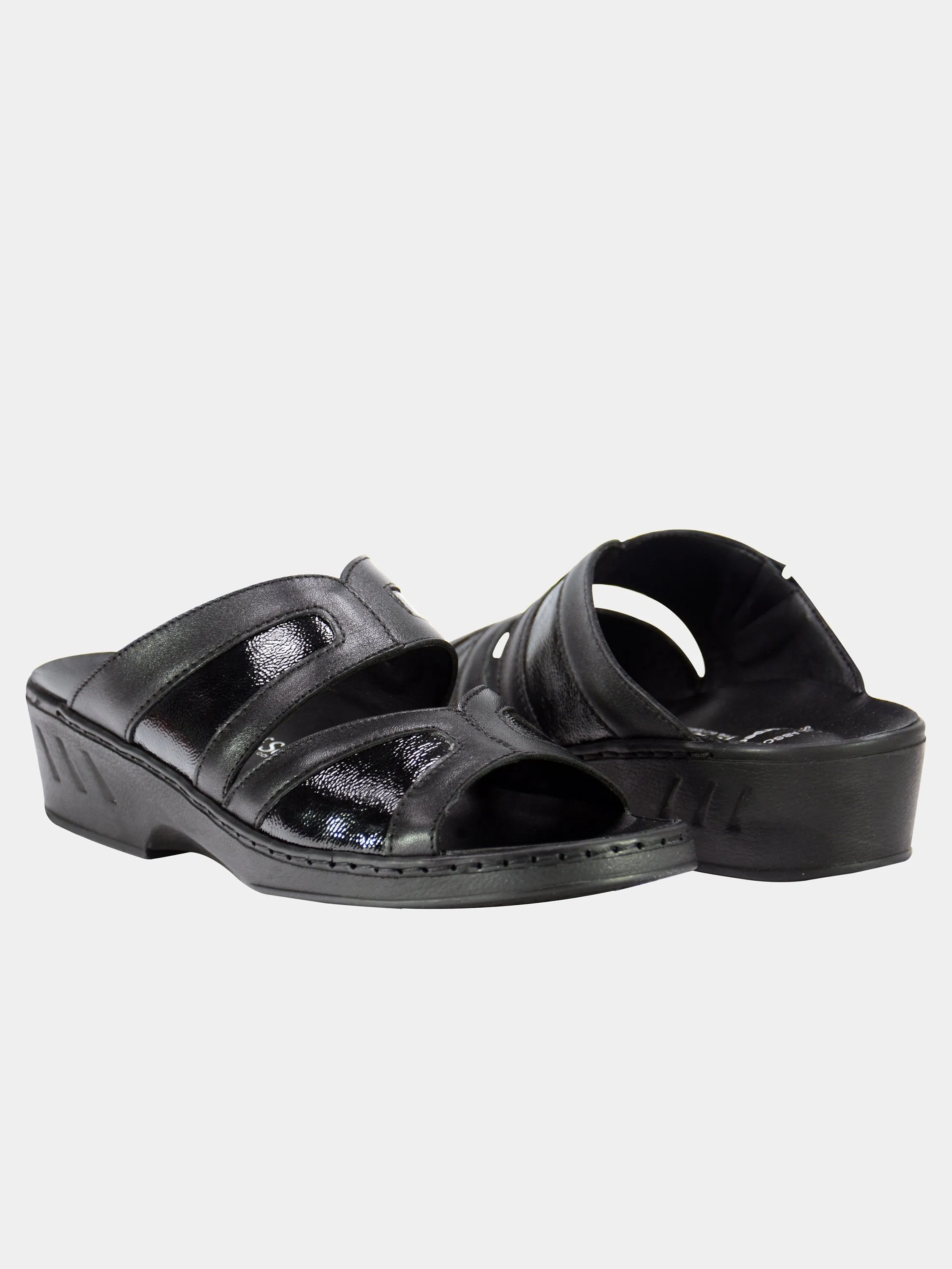 Josef Seibel Airped Insoled Slider Sandals