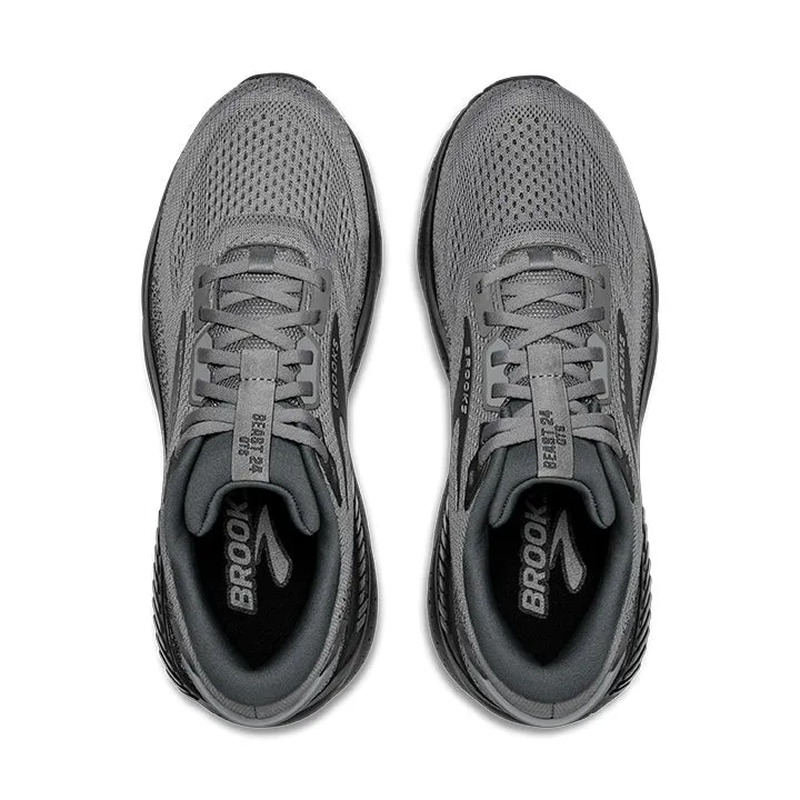 MEN'S BROOKS BEAST GTS 24 WIDE 1104252E069  COLOR:   Primer Grey/Ebony