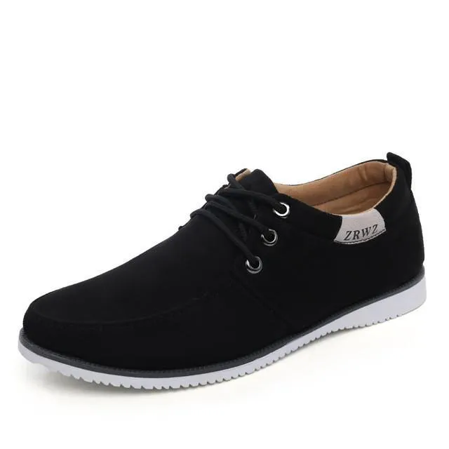 Mens Casual Canvas Loafers