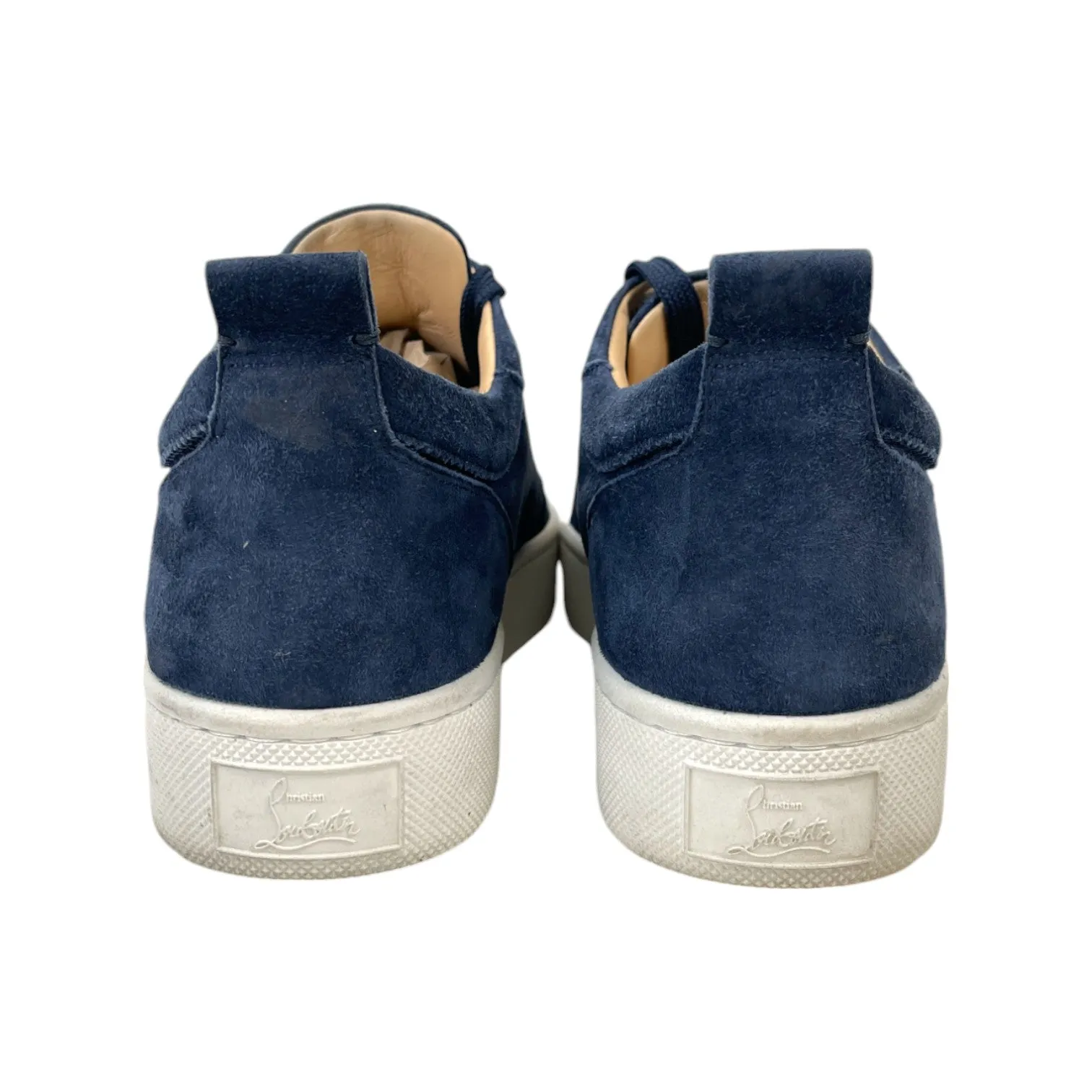 Men's Happyrui Suede Low Trainers Navy Size EU 41.5 / UK 7.5