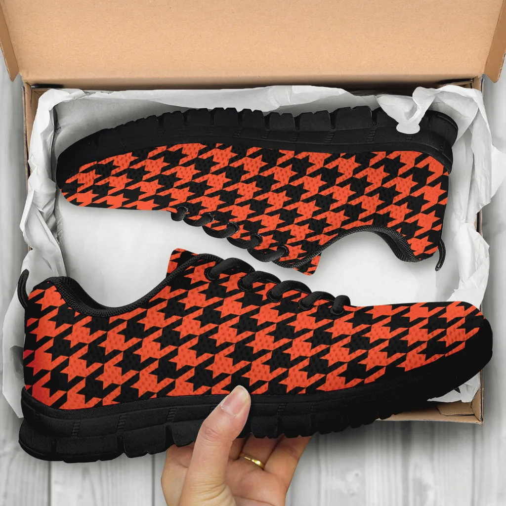 Mesh Sneakers_Orange-Black_C_HT Pattern