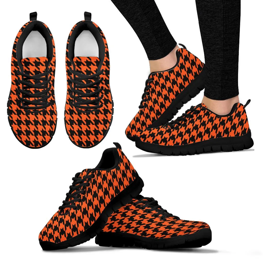 Mesh Sneakers_Orange-Black_C_HT Pattern