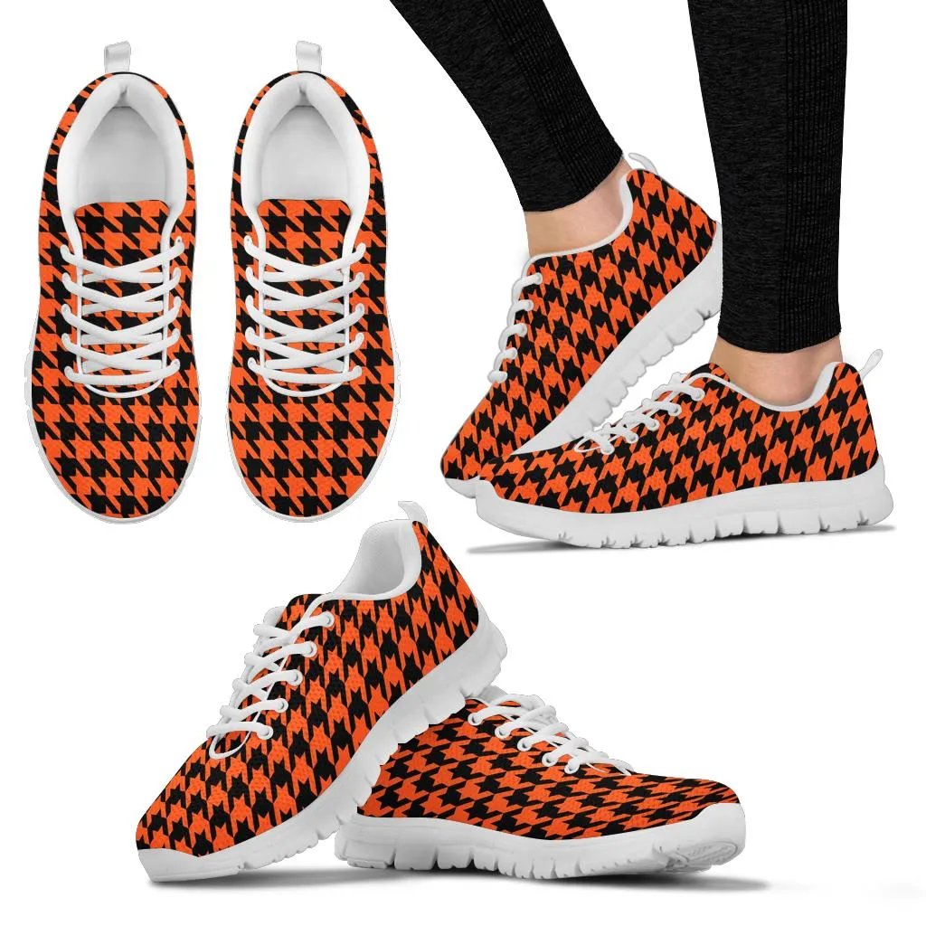 Mesh Sneakers_Orange-Black_C_HT Pattern