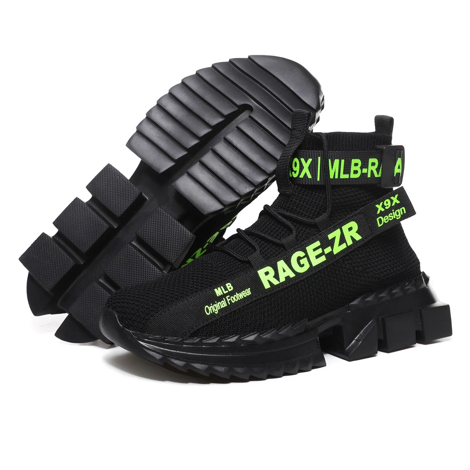 RAGE ZR 'Urban Legend' X9X Sneakers - NEON