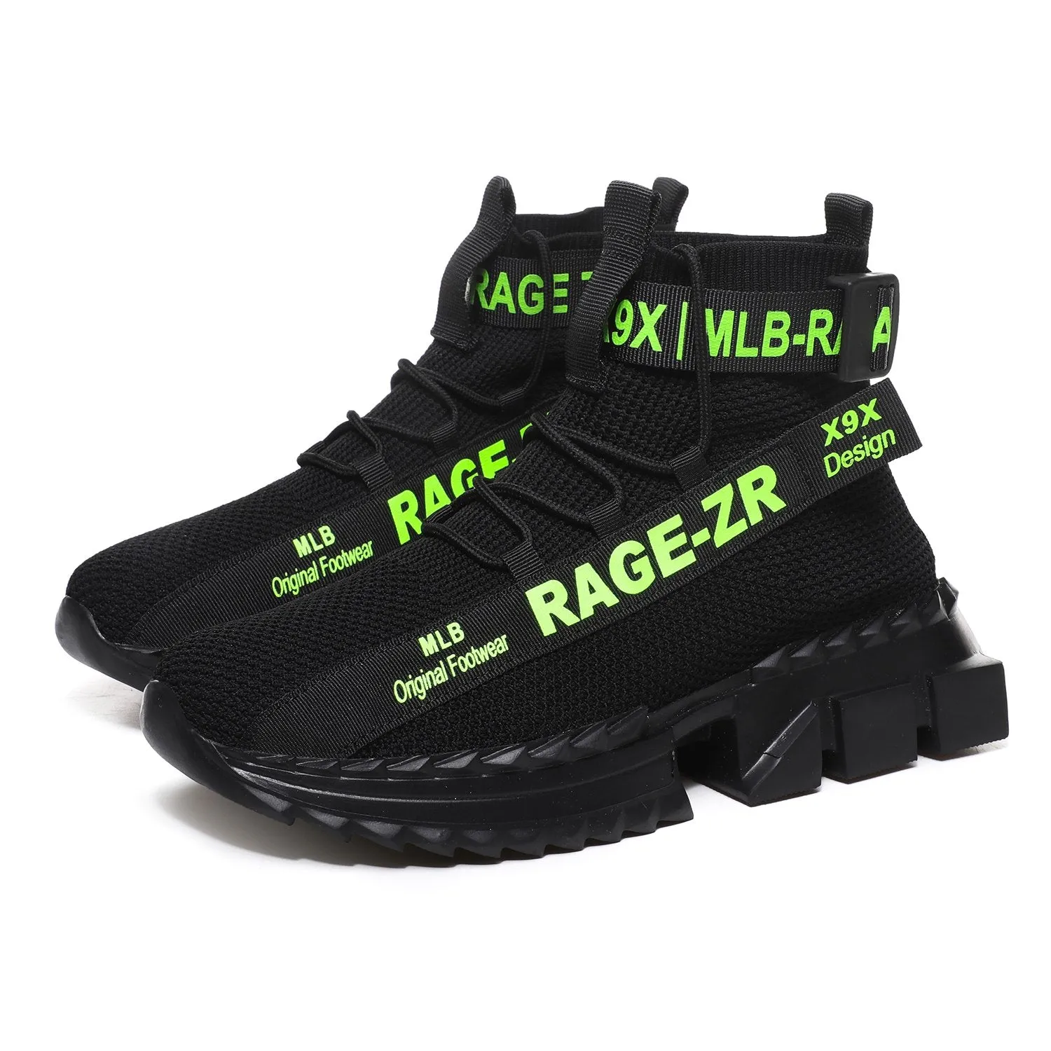 RAGE ZR 'Urban Legend' X9X Sneakers - NEON