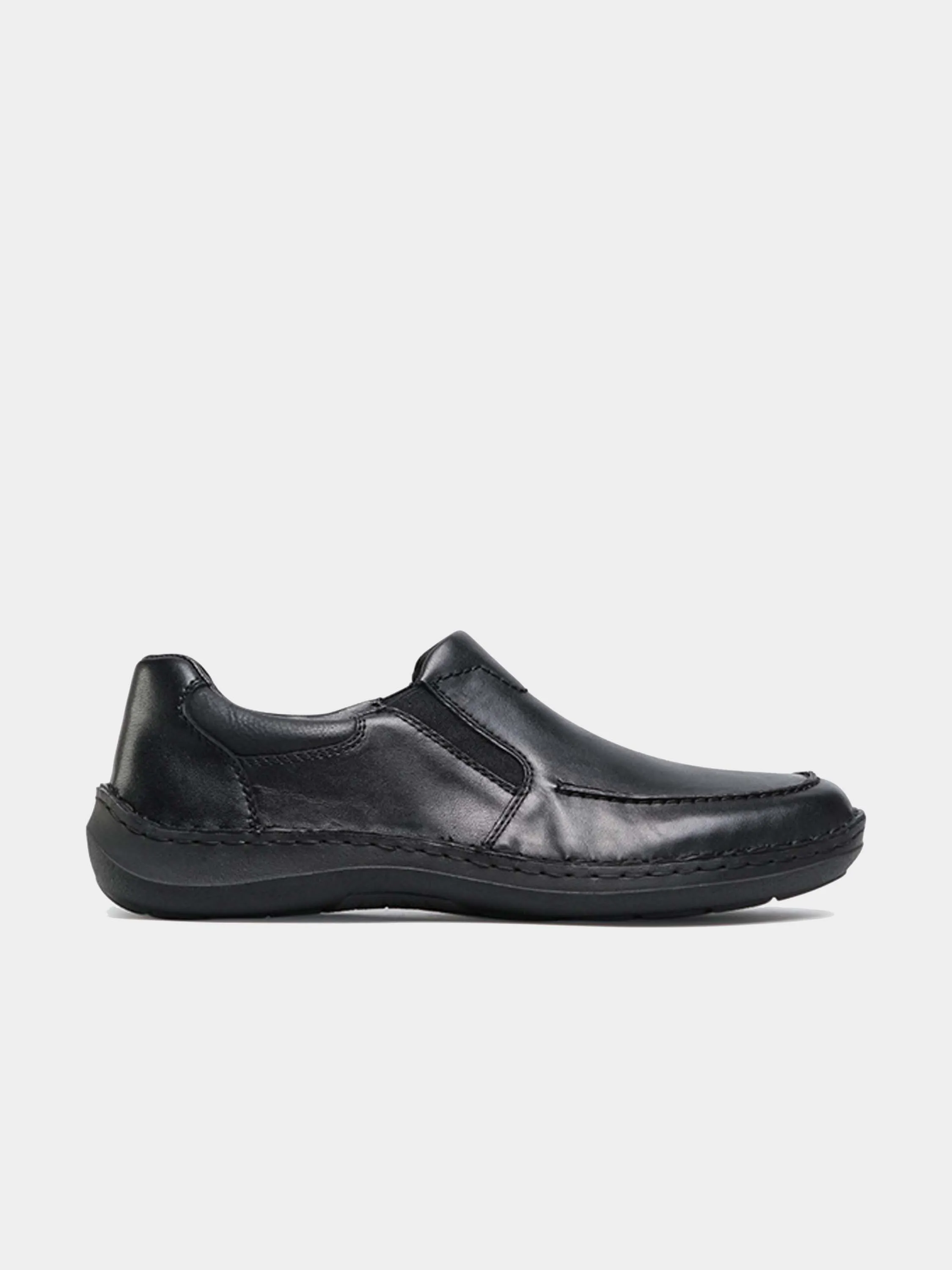 Rieker 03064 Men's Slip On Leather Shoes