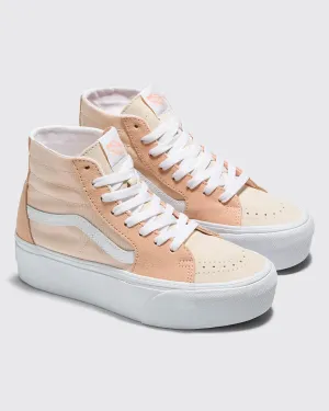 Sk8-Hi Tapered Stackform Shoes - Color Block Peach