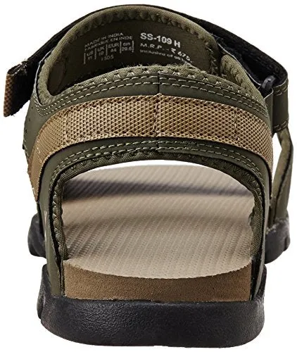 Sparx mens SS 109 | Latest, Daily Use, Stylish Floaters | Camel Sport Sandal - 6 UK (SS 109)