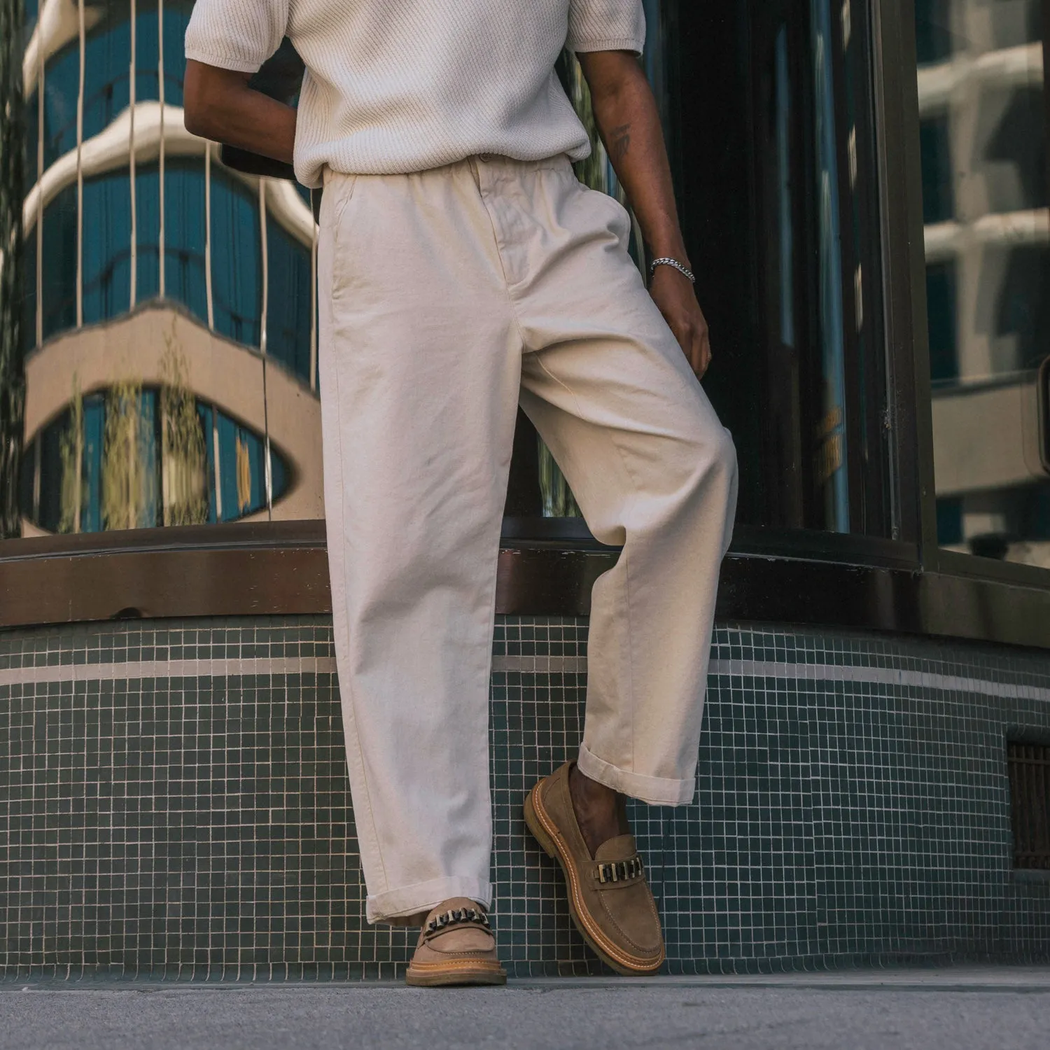 The Verona Loafer in Beige (Last Chance, Final Sale)