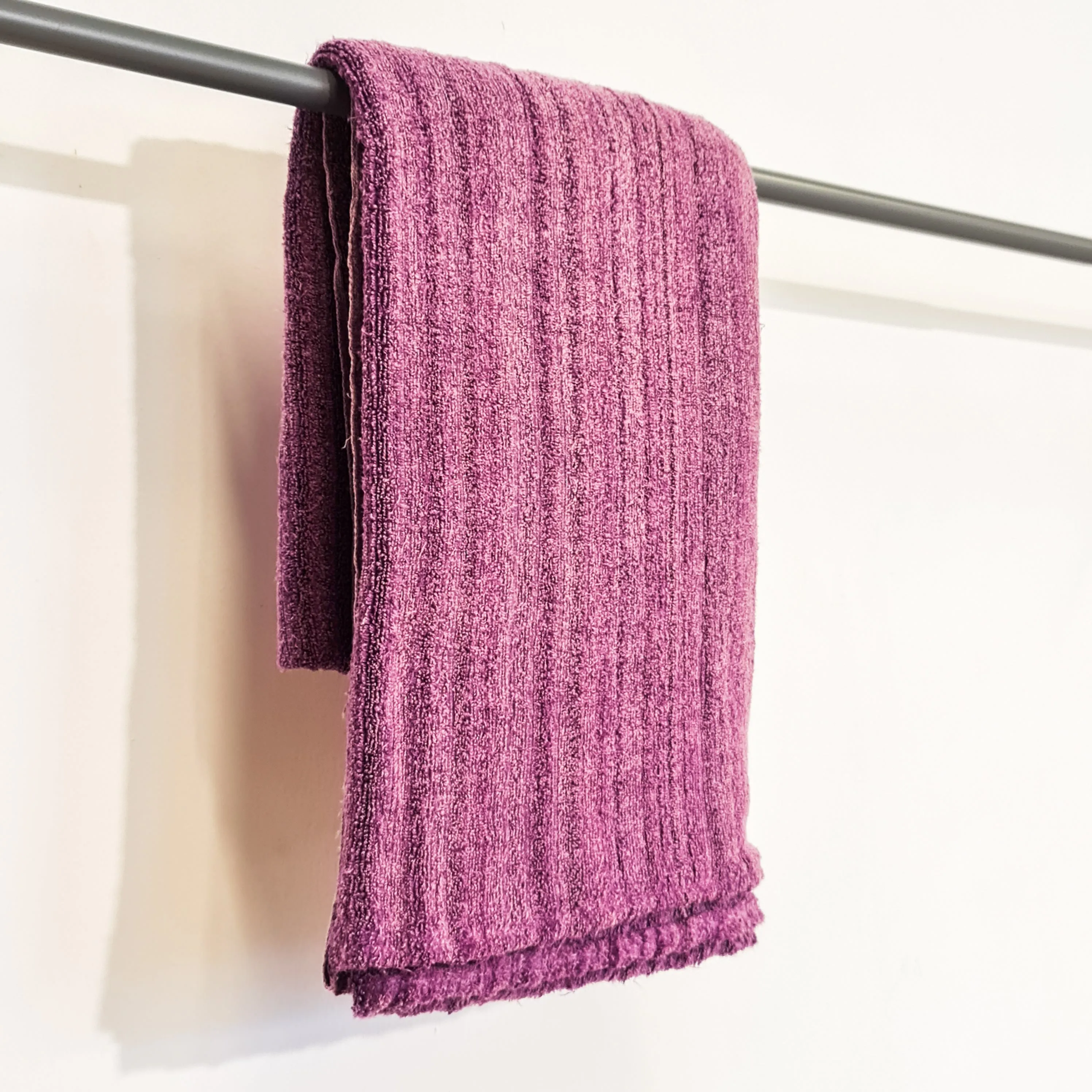 Turkish Terry Linen Bath Towel Purple