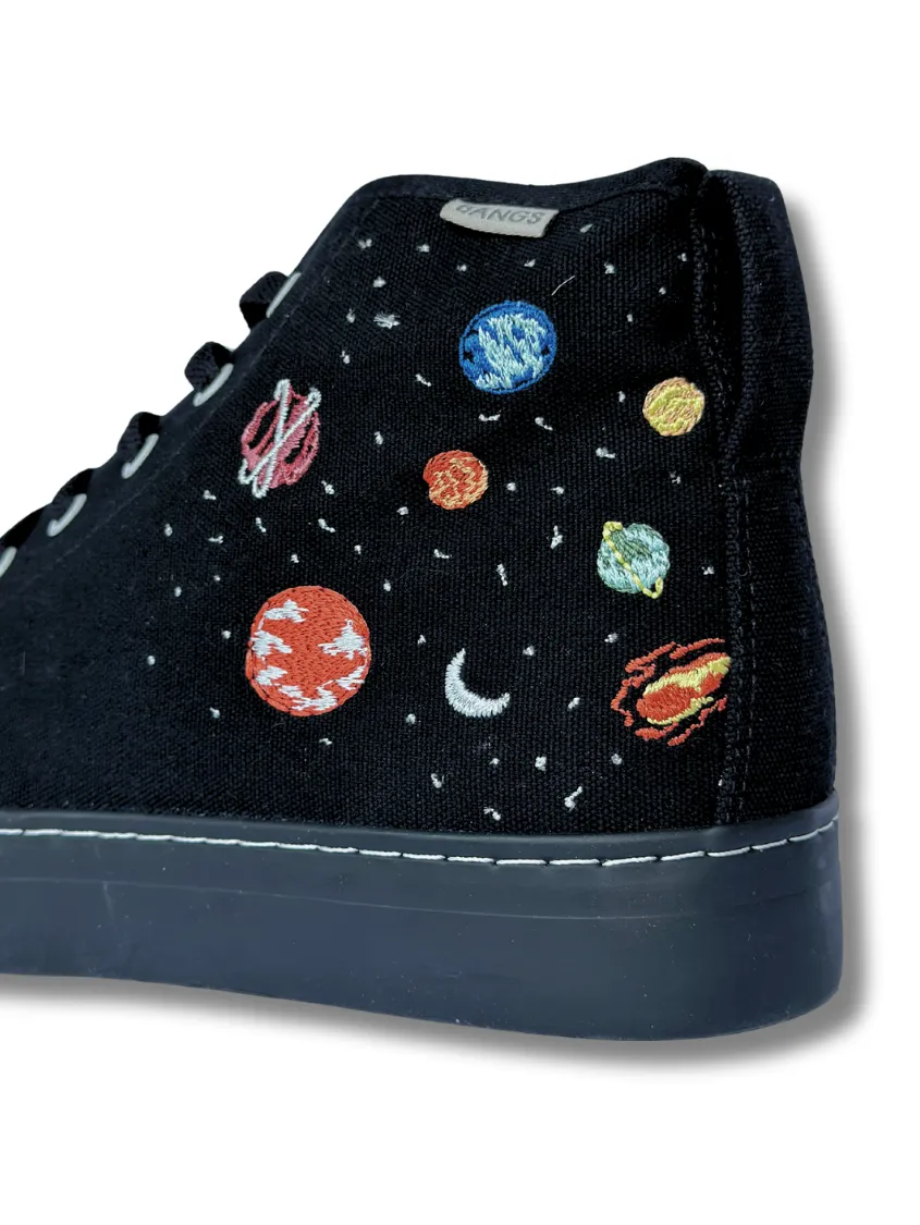 Universe Platform White Stitching High Top