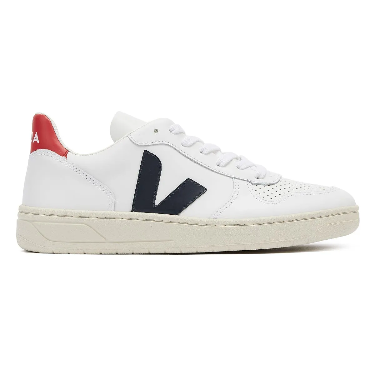 Veja V-10  Womens Extra White / Nautico Pekin Trainers