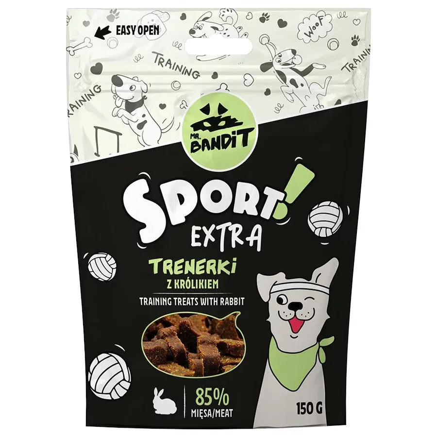 Vet Expert Mr. Bandit Sport Extra Trainers With Rabbit - Dog Treat - 150 G