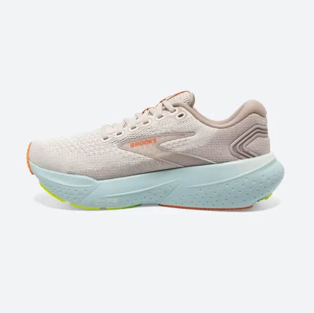 WOMEN'S BROOKS GLYCERIN 21 1204081B195 COLOR - COCONUT/AQUA/AUTUMN SUNSET