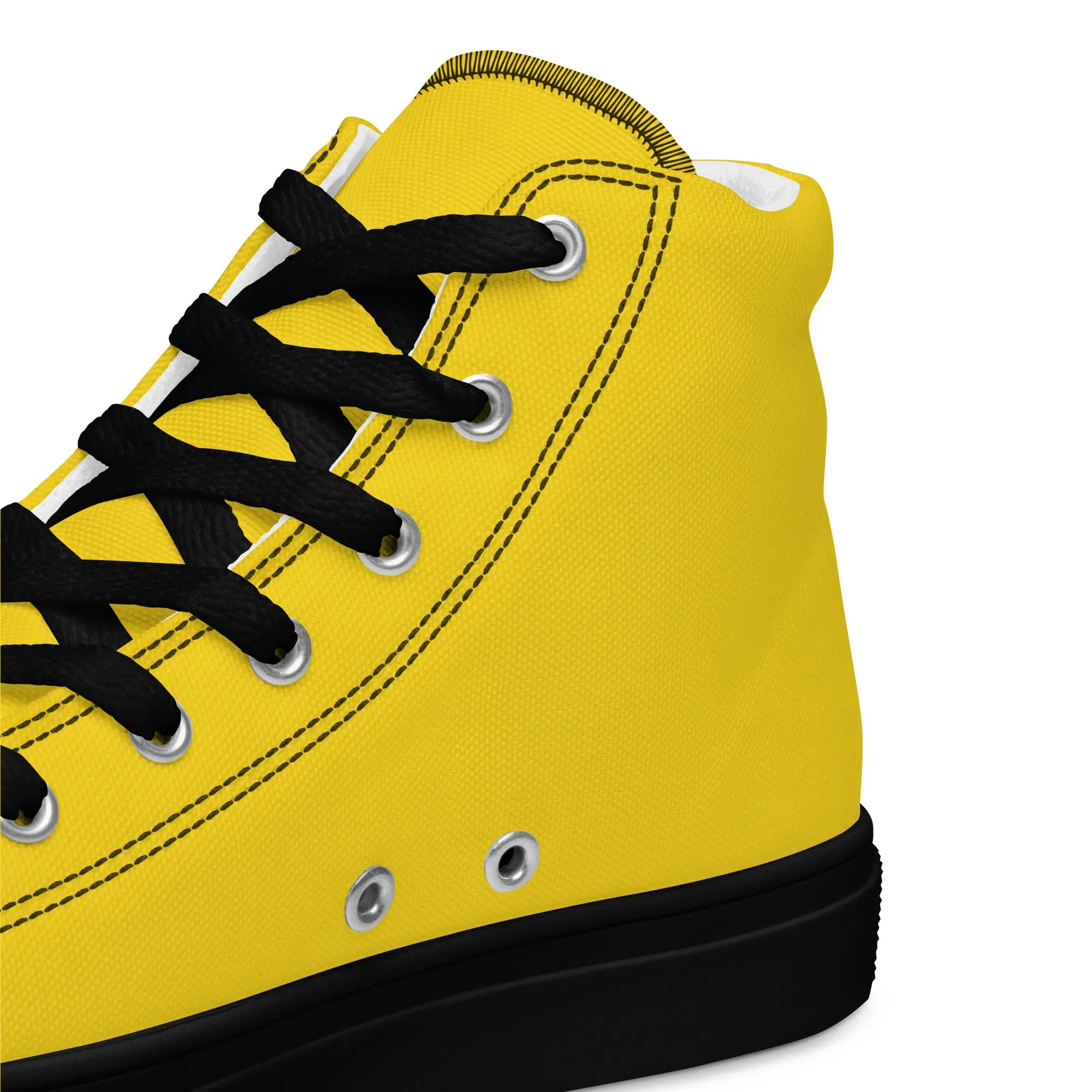 Women’s Yellow High Top Shoes